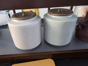 苏氏陶瓷（SUSHI CERAMICS）茶叶罐经典亚光铁锈茶具配件（蓝） 实拍图
