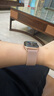 Apple/苹果 Watch Series 10 智能手表GPS款42毫米玫瑰金色铝金属表壳淡桃粉色运动型表带M/L MX1V3CH/B 实拍图