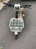 小刀2025新新国标48V20Ah铅酸电动自行车踏板简易电自通用轻便电瓶车【无需驾照】 奶酪白/原彩茶棕-蓝牙解锁 实拍图