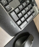 罗技（Logitech）MK345无线办公键鼠套装 宽大掌托 舒适键入体验 全尺寸 带无线2.4G接收器 黑色 实拍图