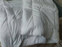 富安娜 舒暖 纤维被子冬季被芯 双人冬厚被 约6.3斤 203*229cm 白色 实拍图