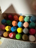 得力水溶性粉笔24支/盒 儿童无毒无粉尘粉笔环保宝宝教师黑板报黑板墙可湿擦固体幼儿专用教学家用 实拍图