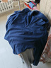 优衣库男装柔滑弹力摇粒绒半拉链套头衫/长袖25秋冬新款481184 66 蓝色 M /170/92A 实拍图