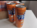 可口可乐（Coca-Cola）芬达Fanta 橙味汽水摩登罐碳酸饮料330ml*24罐 包装随机发 实拍图