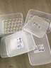 家の物语（KATEI STORY）大容量冰箱收纳盒食品级厨房蔬菜保鲜盒冷冻水果盒鸡蛋密封储物盒 抗菌冷冻盒4.5L*2个+5.5L*2个 实拍图