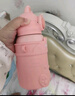 光多拉儿童保温杯吸管水杯小学生女孩子水壶宝宝幼儿园上学专用喝水粉色 实拍图