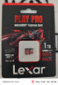 雷克沙（Lexar）1TB TF（MicroSD Express）存储卡 读900MB/s 写600MB/s 游戏机Switch2专用内存卡（PLAY PRO） 实拍图
