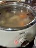 爱德4L~5L分体式家用电火锅304不锈钢内胆2-4-6人多功能电热锅电煮锅316不锈钢 白色316钢款5升 实拍图