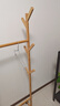 安尔雅 衣架落地简易衣帽架卧室挂衣架可移动立式衣架 楠竹树杈70cm 实拍图