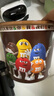M&M'S牛奶巧克力豆 桶装270g 休闲儿童零食 糖果 生日礼物 送礼 实拍图