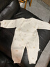 婧麒（JOYNCLEON）婴儿保暖连体衣秋冬季宝宝夹棉衣服哈衣新生儿空气棉睡衣爬服 粉色小羊+黄色小熊 59cm 实拍图