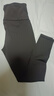 徽昂运动裤女瑜伽裤瑜珈服跑步裤健身裤骑行普拉提紧身速干长裤黑L 实拍图
