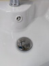壹品印象洗手盆洗脸盆面盆下水管防堵塞排水管防臭漏水塞洗脸池下水器配件 秒安装【全铜芯大盖】下水器套装 实拍图
