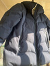 鸭鸭【大师剪裁系列】羽绒服女短款2025冬季新款户外防寒保暖外套MY 藏青色 L (165) 实拍图