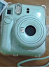 INSTAX富士instax立拍立得 一次成像相机 mini12精美礼盒 薄荷精灵 含10张fafa花边相纸 实拍图
