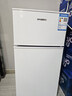 HYUNDAI（韩国现代）小冰箱迷你小型家用冷藏冷冻宿舍出租房办公室双开门二门电冰箱节能省电 80L白【行业热卖+日销过百】 实拍图