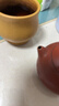 尊壶 紫砂杯宜兴原矿紫砂品茗杯小口杯待客杯 段泥主人杯170ml 紫泥套装 实拍图