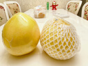 京鲜生 双色蜜柚/柚子 4粒装 净重10-12斤 单果2-3斤 生鲜水果礼盒 实拍图