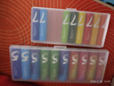 京东京造7号电池24节彩虹装  七号电池碱性超性能无铅无汞 适用血压计/指纹锁/遥控器/对讲机/儿童玩具 实拍图