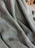 京东京造7A级抗菌浴巾 290g加厚云柔速干柔软成人珊瑚绒男女大浴巾 灰色 实拍图
