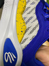 安德玛（UNDERARMOUR）库里CURRY 11男女情侣运动篮球鞋3027416 蓝黄色100 3026615-100 41 实拍图