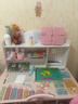 忆瞳儿童学习桌小学生家用写字书桌小孩写作业专用桌子可升降桌椅套装 创想家Pro粉+天幕书架+追背椅 实拍图