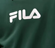 FILA 斐乐官方情侣款套头卫衣25秋冬季新款休闲宽松长袖加绒保暖上衣 【常规款】旷野绿-GN 2XL 185/104A/XXL 实拍图