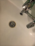 潜水艇（Submarine）CQ-8铜镀铬面盆弹跳下水器洗手盆漏水塞子过滤头发杂物 小蘑菇头 实拍图