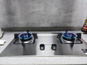 万和（Vanward）【蓝莲花B9】液化气燃气灶4.8kW不锈钢猛火烟灶联动家电国家补贴20%嵌入式家用煤气双炉具台B9B50 实拍图