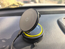倍思手机支架车载无线充电器真空吸附盘磁吸汽车专用导航仪表台2025 实拍图