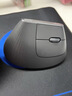 罗技（Logitech）Lift人体工学鼠标 垂直鼠标 小手鼠标 无线蓝牙鼠标 3台设备秒切换 带Logi Bolt接收器 黑色 实拍图