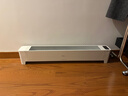 美的（Midea）【APP智能】石墨烯家用踢脚线取暖器 遥控电热电暖器 浴室速热电暖气 节能暖风机全屋升温HDS22LYR 实拍图
