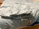 斯诺曼高档100支进口95%白鹅绒羽绒被芯空调被暖气被子2.0*2.3m充280g蓝 实拍图