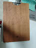 京东京造 菜板 砧案板切菜家用双面实木抗菌 【乌檀整木】40*27*2.5cm 实拍图