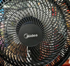 美的（Midea）【超级单品】七叶轻音立式电风扇家用柔风落地扇台式桌面小型风扇大风量节能摇头宿舍电扇 SAF30AB 实拍图