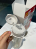 贝亲（Pigeon）自然成长翻盖直饮吸管 大童奶瓶330ml 经典款 18月+  AA278 实拍图