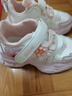 迪士尼童鞋女童春秋单里运动鞋公主风女孩户外跑步鞋DST1102粉色27码 实拍图