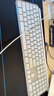 罗技（Logitech）MX Keys S 无线蓝牙键盘 大师系列  高端商务办公键盘 超薄带数字小键盘 智能背光 预设指令升级 【MX Keys S 白色】送桌垫+收纳盒 实拍图