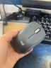 罗技（Logitech）M185鼠标 无线鼠标 办公鼠标 对称鼠标 黑色灰边 带无线2.4G接收器 实拍图
