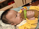 奇琦宝（Qikibao）奶瓶6个月以上婴儿仿母乳硅胶奶瓶断奶神器奶瓶240ml带手柄重力球 【新3代】奶瓶（7-12个月）+吸管 实拍图