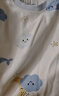 舒贝怡婴儿衣服儿童内衣套装春夏睡衣秋衣秋裤纯棉宝宝男女家居服黄90 晒单实拍图