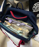 Edison小学生书包护脊减负反光大容量防泼水防下坠儿童背包2215-3蓝红 实拍图