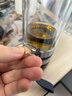 【京东物流配送】大容量茶水分离商务泡茶杯高硼硅双层玻璃水杯 银本色350ml 实拍图