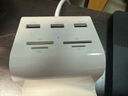 绿联USB3.0扩展器高速4口分线器 扩展坞HUB集线器 笔记本电脑一拖四多接口转换器延长线1.5米30221 实拍图