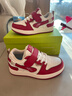 江博士学步鞋运动鞋秋季男女童舒适休闲国货儿童鞋B14243W001米/红29 实拍图