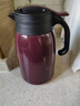 虎牌（TIGER）不锈钢便携式热水瓶真空保温壶PWM-A16C-VA葡萄紫1.6升 实拍图