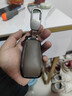 枪声奔驰E300L钥匙套真皮E级GLE450壳A200L扣C260L包GLC300高档男新款 奔驰A款【方扣】-大象灰 -羊皮 实拍图