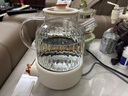 乐扣乐扣养生壶小型一人 煮茶器 家用全玻璃花茶壶烧水壶办公室电热水壶煮茶壶EJK3315WHT 1L 实拍图