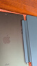 CangHua ipad Air2/1保护套9.7英寸 通用iPad6/5保护壳苹果平板电脑三折支架超薄全包防摔皮套 绿色 实拍图