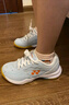 尤尼克斯YONEX羽毛球鞋减震耐磨比赛训练专业动力垫SHB101CR淡蓝36 实拍图